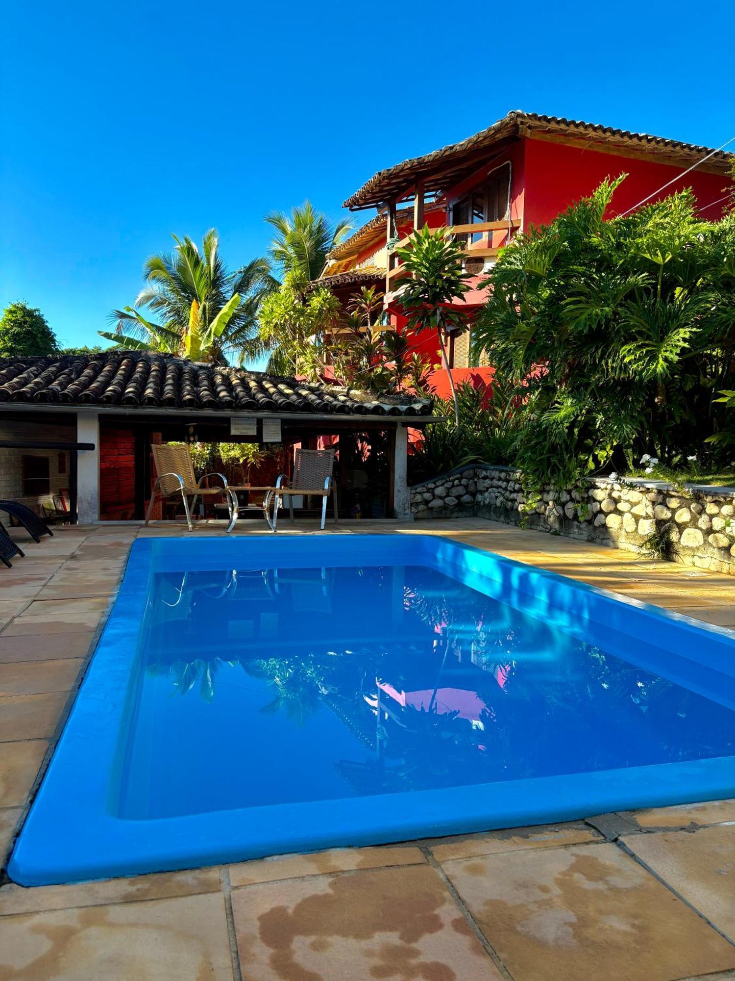 Novos Baianos Hostel E Pousada Порту-Сегуру Экстерьер фото